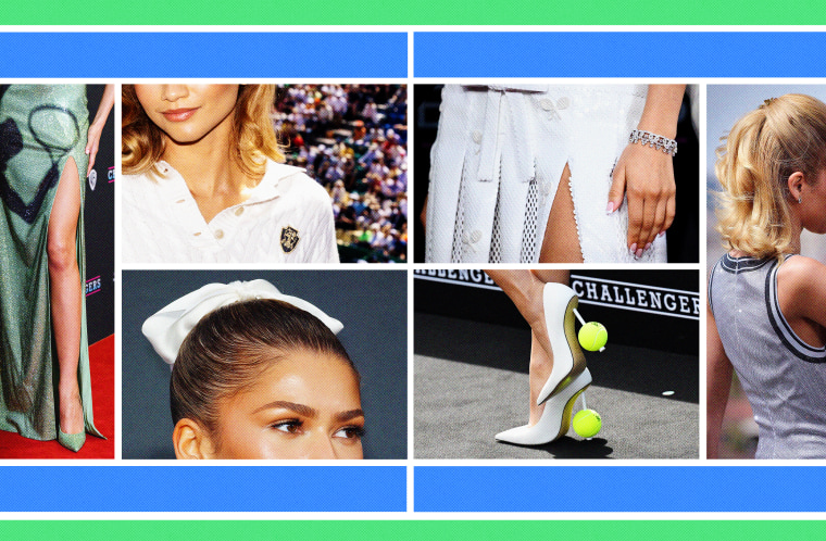 Zendaya serves 'tenniscore' on 'Challengers' red carpet. Now fans are making  it a trend.