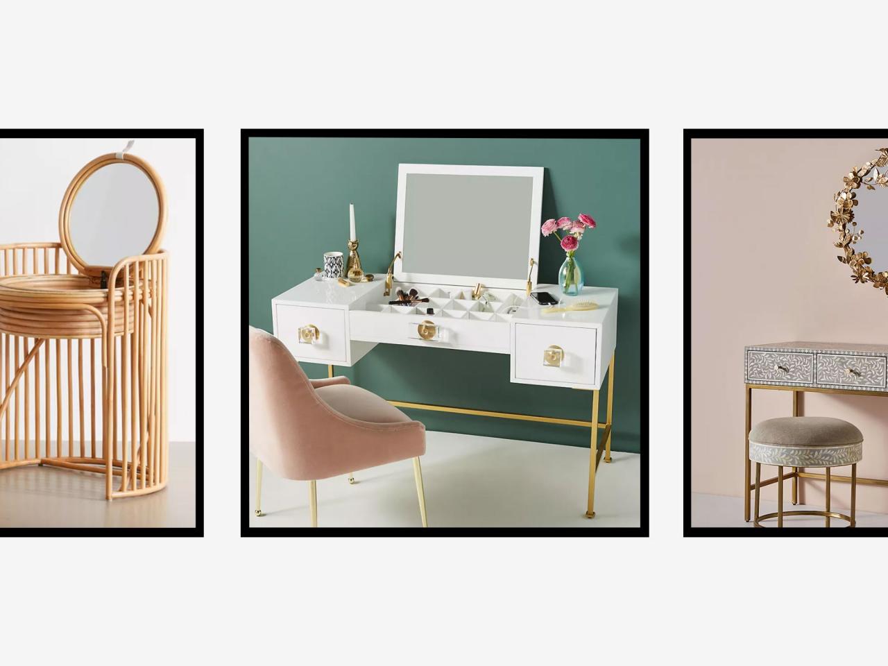The Best Makeup Vanities in 2024: Anthropologie, West Elm, More